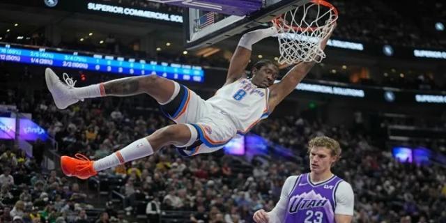 PG电子游戏试玩-流量队的好朋友！雷霆终结爵士 湖人勇士看到希望